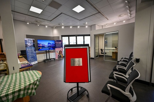 Launch event at the new Shipley Enterprise Library.