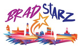Brad Starz logo.