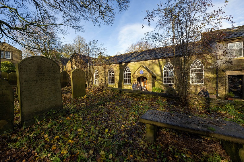 The completed roof works at The Old School Room, Haworth.