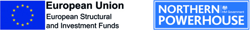 European Union. European Structural and Investment Funds. Northern Powerhouse. HM Government.
